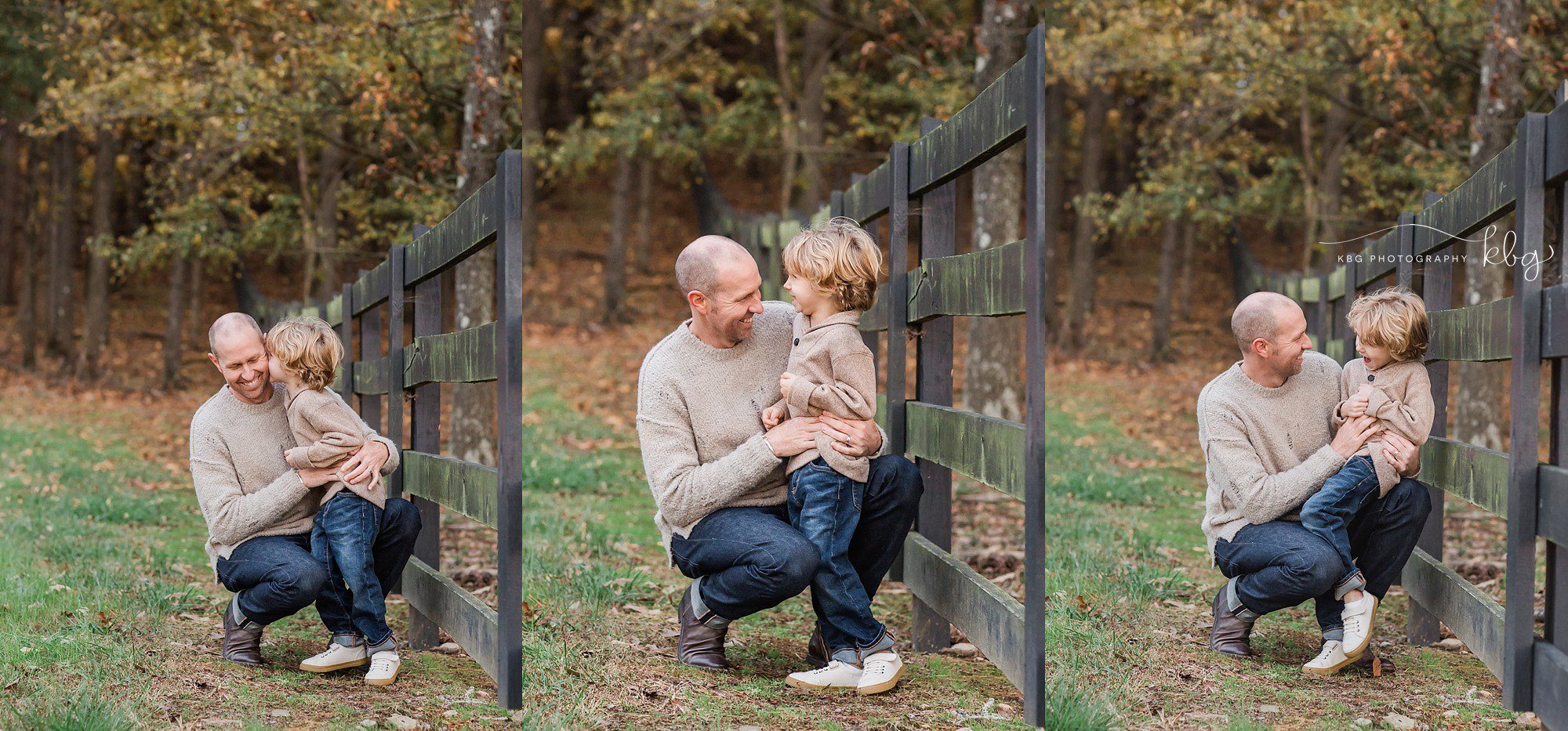 father and son playing together - Atlanta photographer