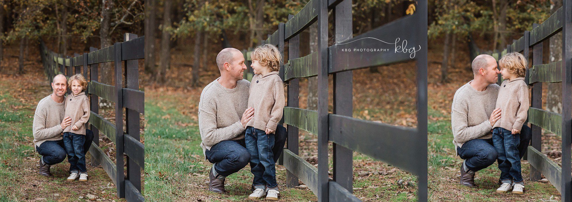 father and son playing together - Marietta Photographer