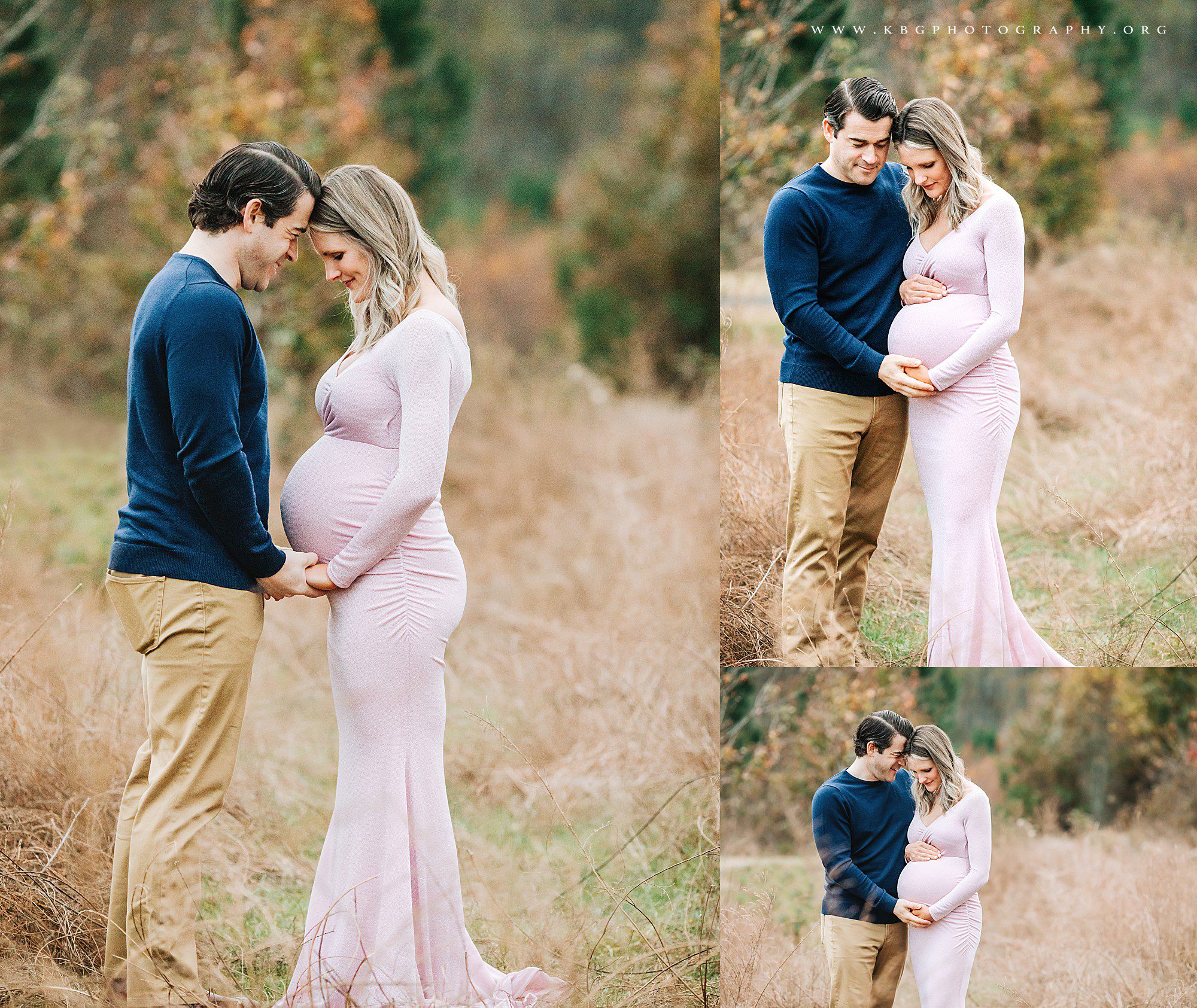 husband and wife posing - marietta maternity photographer