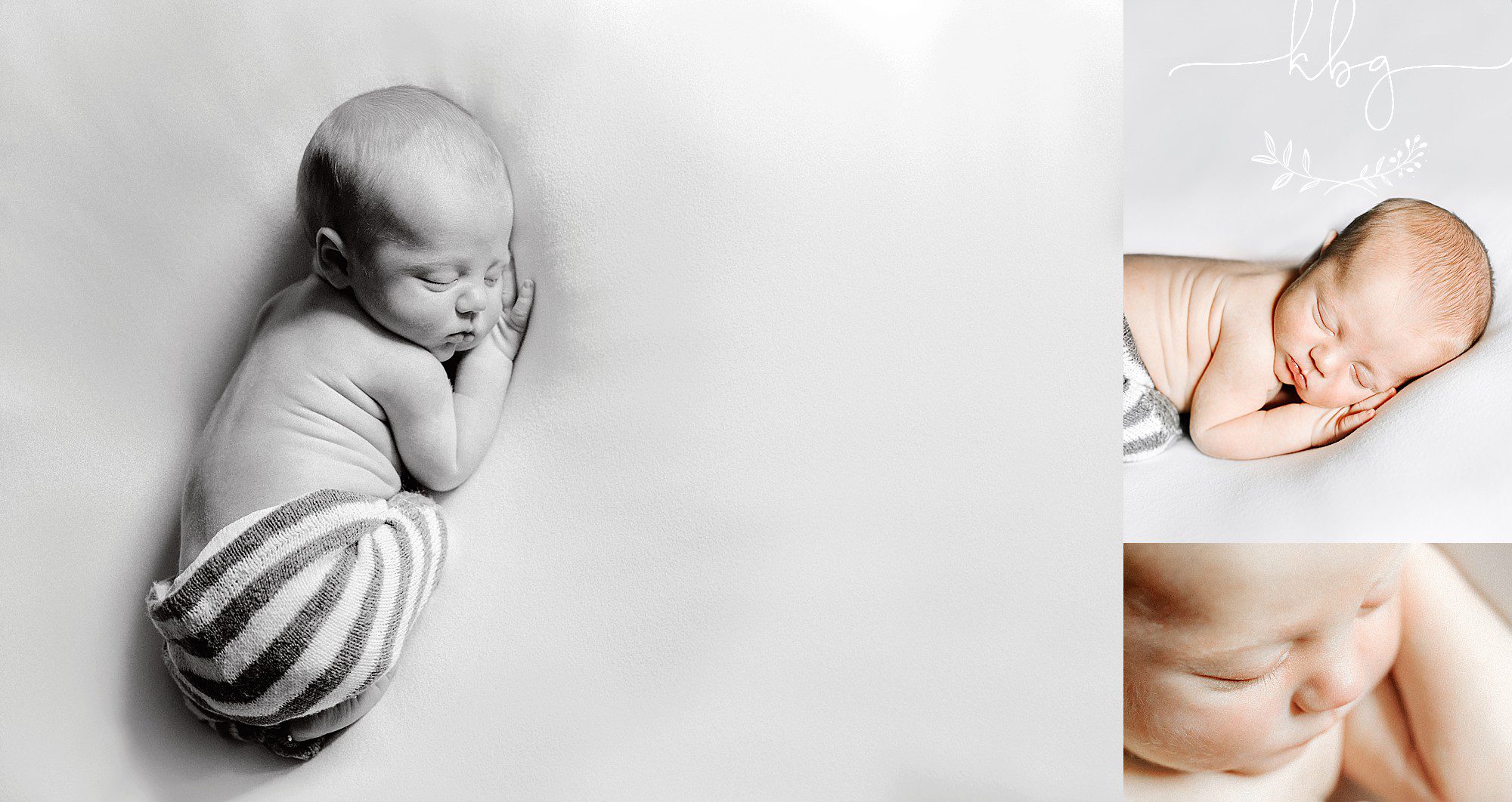 newborn boy on beanbag - vinings in home newborn session