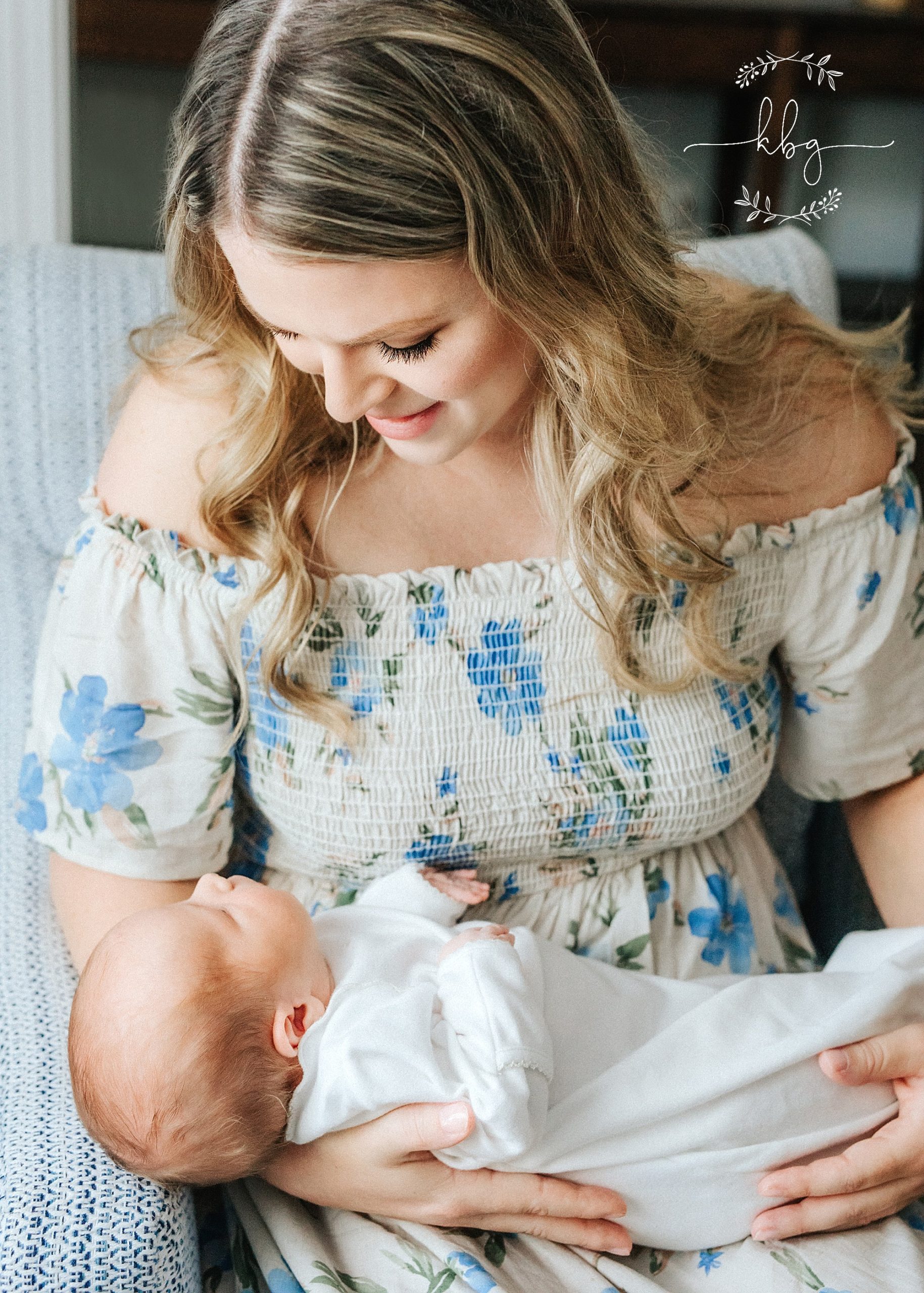new mom holding baby boy - atlanta lifestyle photographer